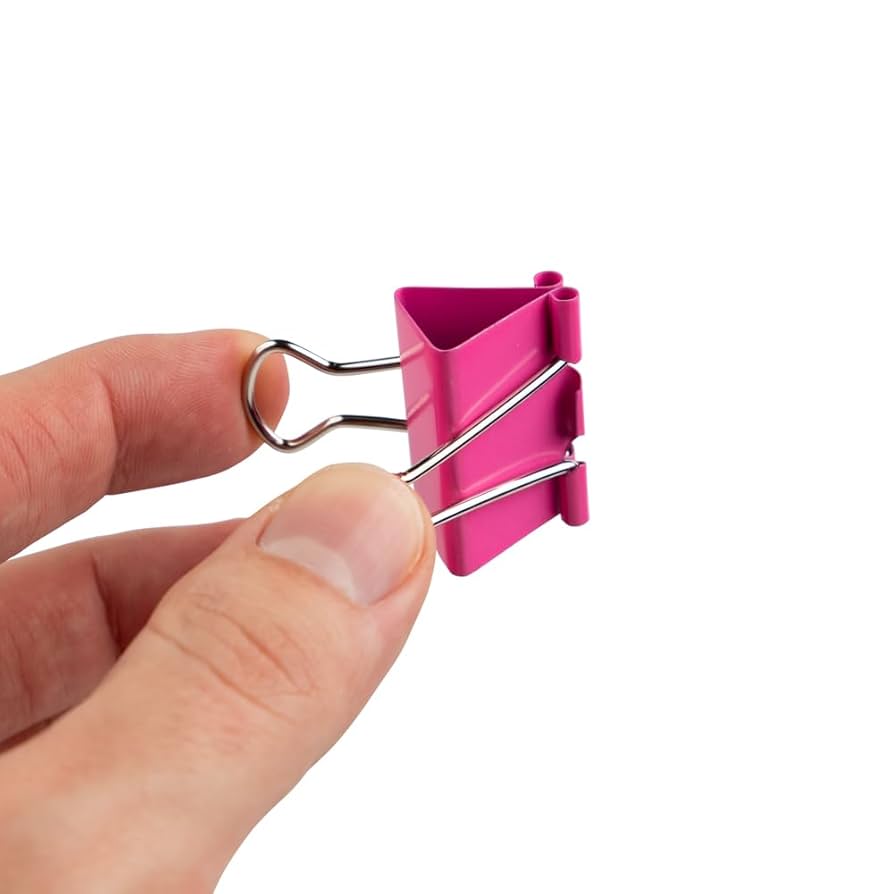 JAM☆ Amazon.com : JAM PAPER Colorful Binder Clips - Medium - 1 1